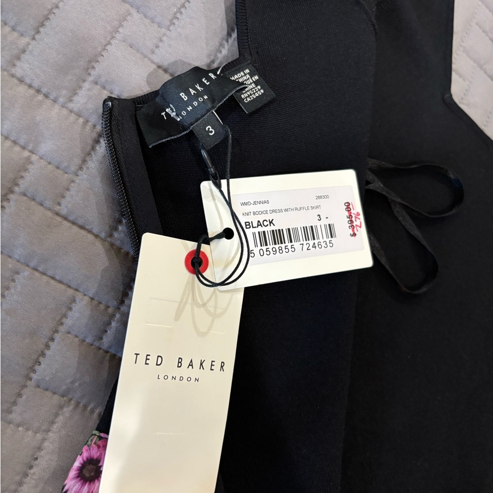 NEW Ted Baker Jennias Dress US 8 (UK 3) - Picture 11 of 12